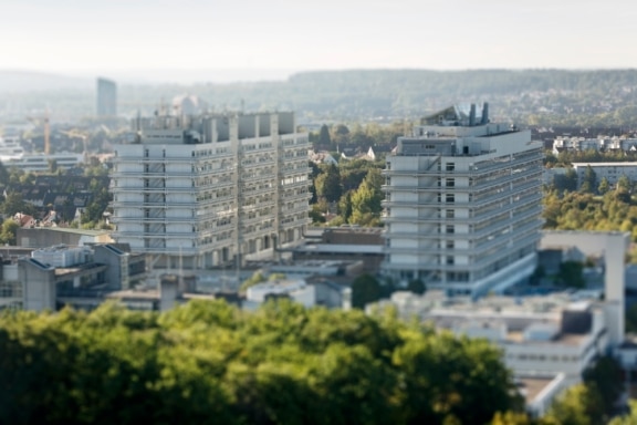 Universität Stuttgart - Blick von oben