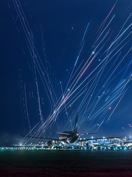 Stuttgart Airport Flugzeug