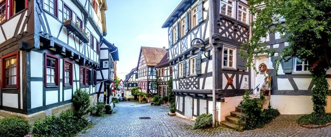 Die Stadt Sindelfingen im Landkreis Böblingen besitzt einen kleinen, aber sehr sehenswerten Fachwerkkern.