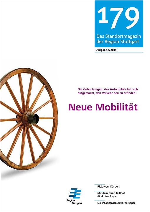 Cover der Ausgabe 2/2015 des Standortmagazins "179" der Region Stuttgart