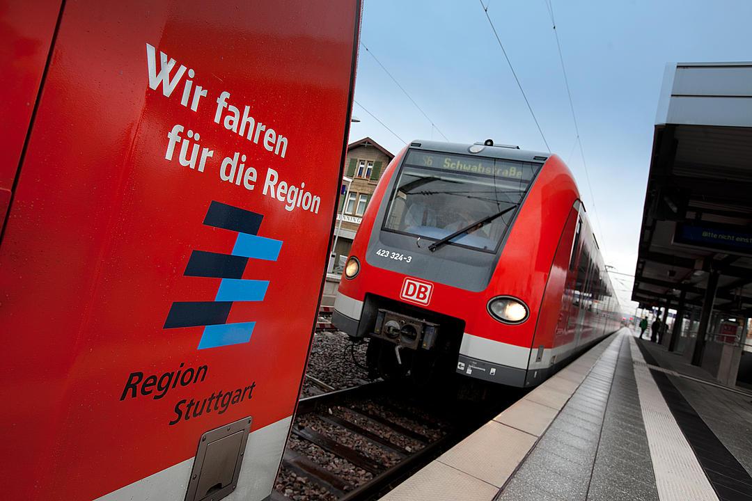 S-Bahn in Renningen (Foto: Verband Region Stuttgart/H. Rudel)